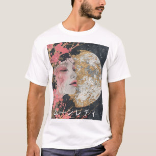 Fantasy Moonlady Nao Mūnredi ムーンレディ Tshirt Custom