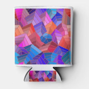 Fantasy Mountains View from the Sky Can Cooler