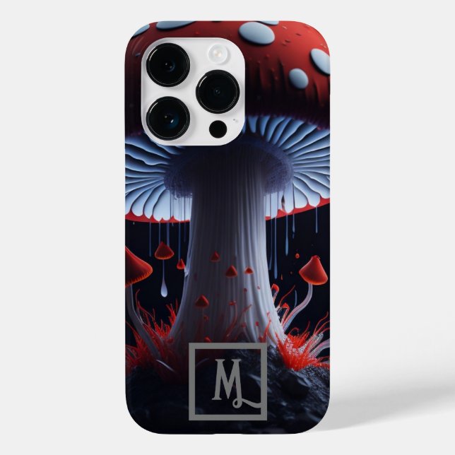 Fantasy Mushroom Case-Mate iPhone Case (Back)