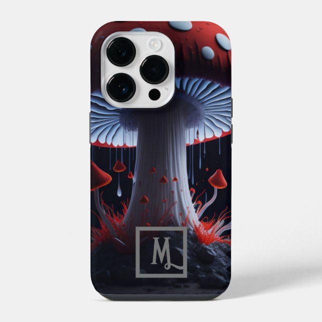 Fantasy Mushroom iPhone Case (Back)