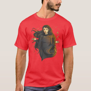 Fantasy Mystic Woman Witch Occult Aesthetic 770 T-Shirt