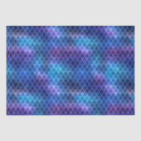 Fantasy Mythical Blue & Purple Dragon Scale