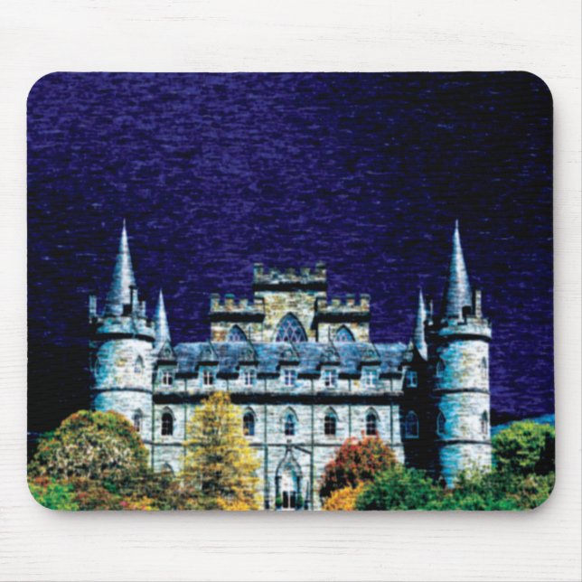 Fantasy night castle mousepad (Front)