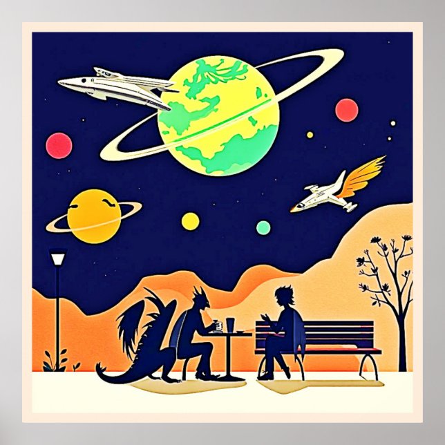  Fantasy Night Rendezvous Poster (Front)