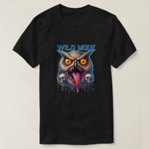 Fantasy Owl in Wild Mode T-Shirt