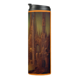 Fantasy Painting 9 - Abandoned City Thermal Tumbler