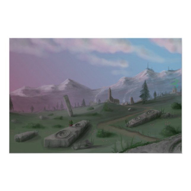 Fantasy Painting Poster (Front)