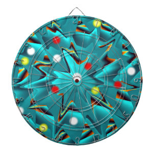Fantasy pattern azul dartboard