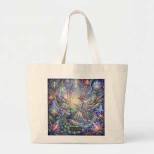 Fantasy Peacock Tote Bag