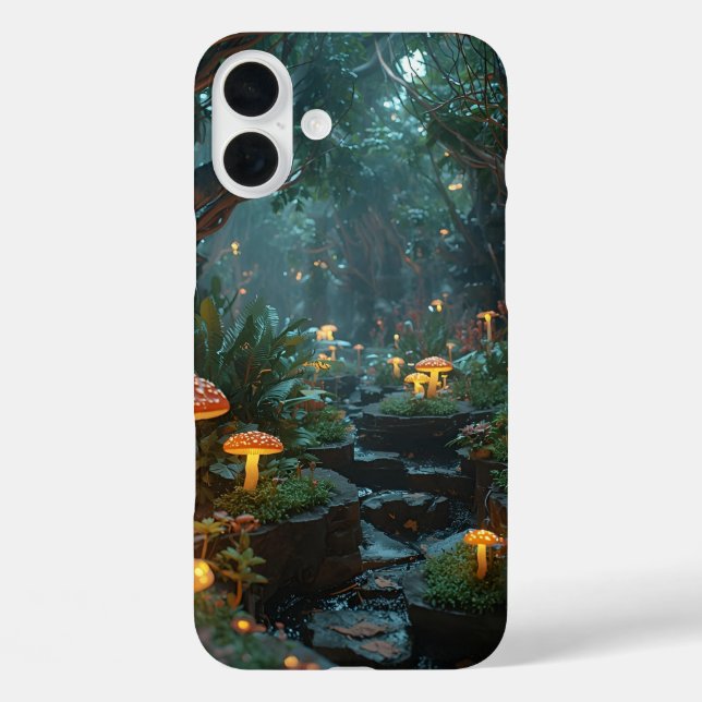 Fantasy Phone Case – Enchanted Woodland Scene (Back)
