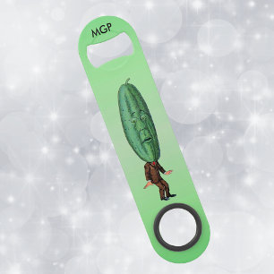 Fantasy Pickle Man Brown Suit Bar Key