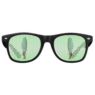 Fantasy Pickle Man Brown Suit Retro Sunglasses