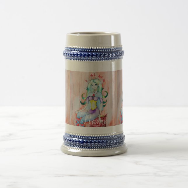 Fantasy Pixie Fairy Thunder_Cove Beer Stein (Center)