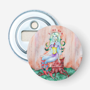 Fantasy Pixie Fairy Thunder_Cove Bottle Opener