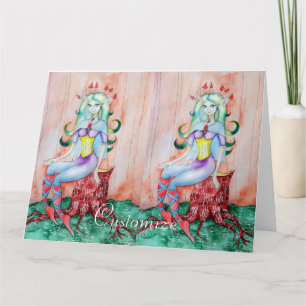 Fantasy Pixie Fairy Thunder_Cove Card