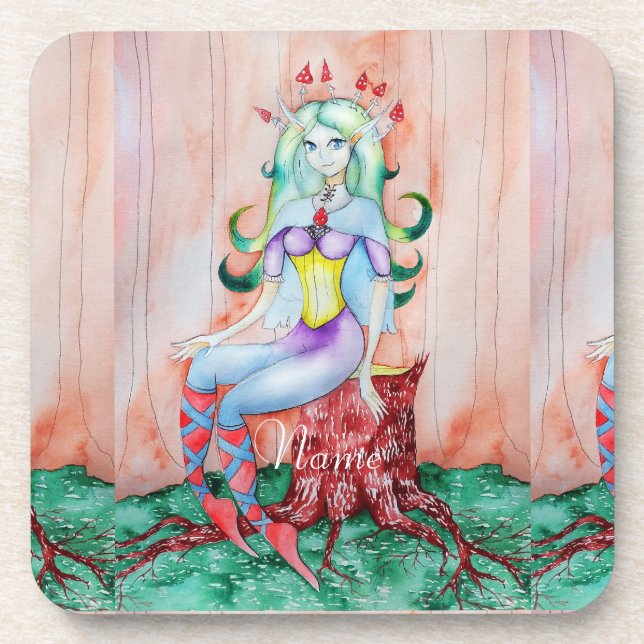 Fantasy Pixie Fairy Thunder_Cove  Coaster (Front)
