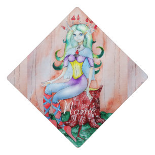 Fantasy Pixie Fairy Thunder_Cove  Graduation Cap Topper