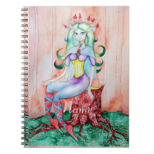 Fantasy Pixie Fairy Thunder_Cove Notebook