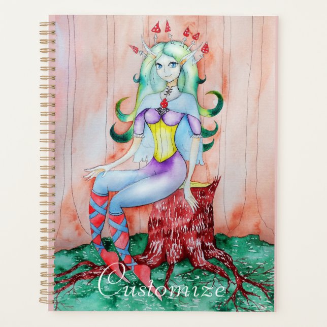 Fantasy Pixie Fairy Thunder_Cove Planner (Front)