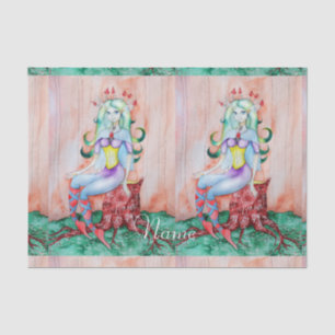 Fantasy Pixie Fairy Thunder_Cove Tissue Paper