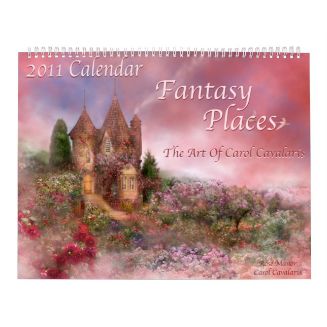Fantasy Places 2011 Calendar (Cover)