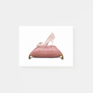 Fantasy Princess Glass Slipper Cinderella Post-it Notes