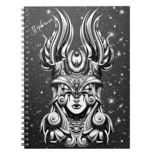 Fantasy Princess Viking Warrior Notebook