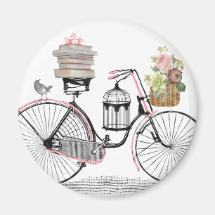 Fantasy push bike magnet