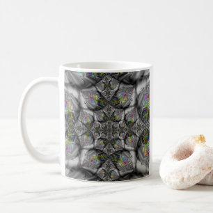 Fantasy Rainbow Fractal Art Coffee Mug