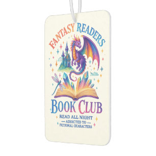 Fantasy Readers Book Club....  Air Freshener