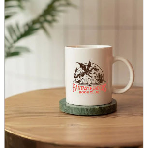 Fantasy readers book club coffee mug