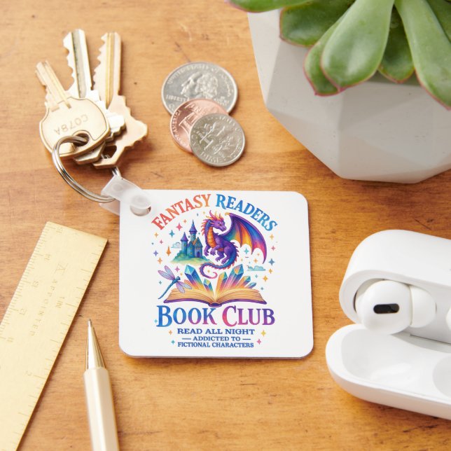 Fantasy Readers Book Club....  Keychain (Desk)