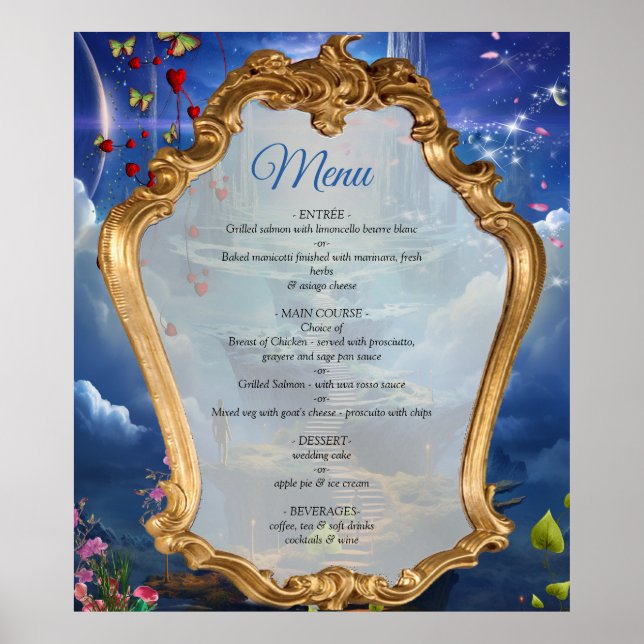 Fantasy Realms of Magic Scenery designs Poster (Front)