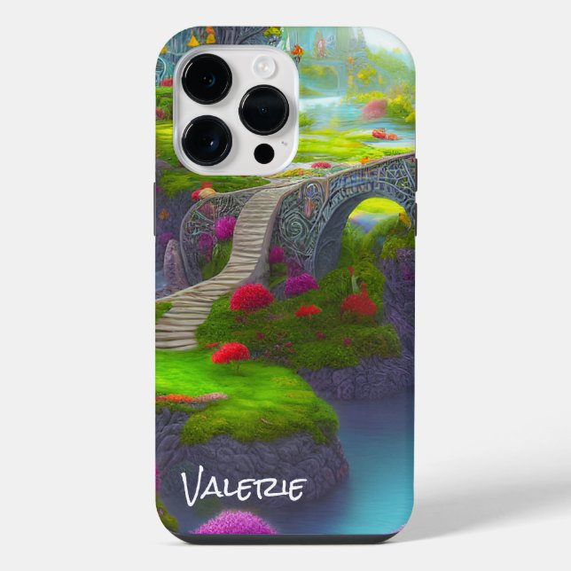 Fantasy River Gardens iPhone Case (Back)