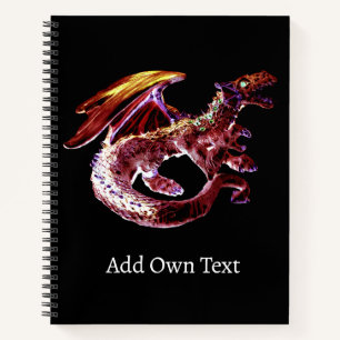 Fantasy Ruby Reds Dragon Notebook