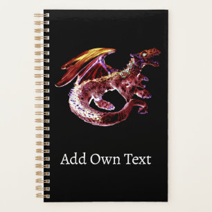 Fantasy Ruby Reds Dragon Planner