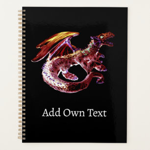 Fantasy Ruby Reds Dragon Planner