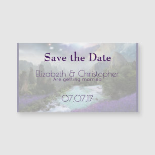 Fantasy Scenic Nature Landscape Save The Date