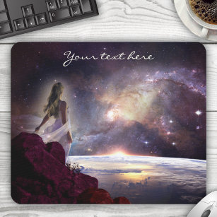 Fantasy Sci-fi Space Mouse Pad