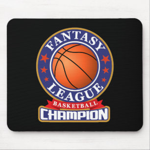 Fantasy Sketll League Champion Victory Trophy Mouse Pad