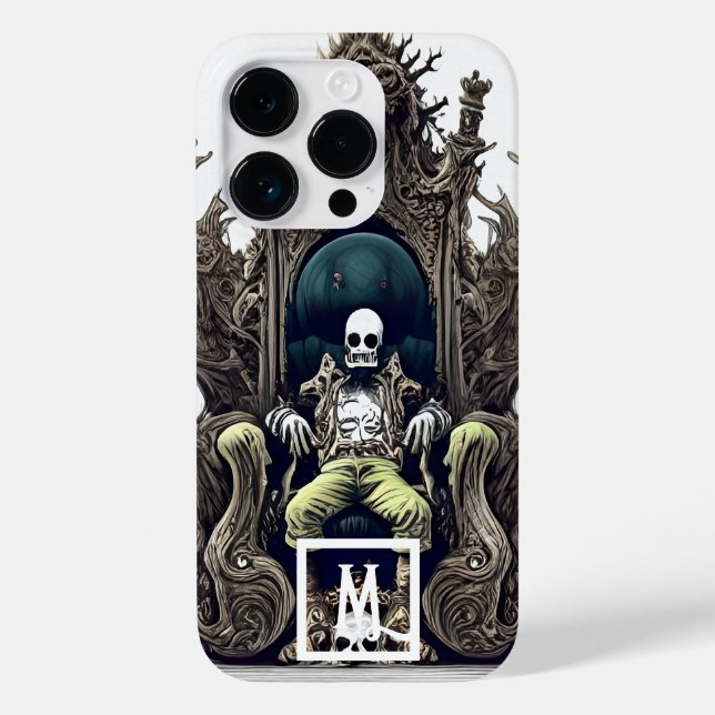 Fantasy Skull King Case-Mate iPhone Case (Back)