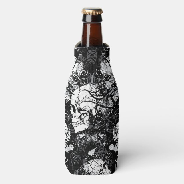 Fantasy Skulls Bottle Cooler (Bottle Front)