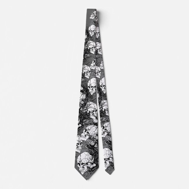 Fantasy Skulls Tie (Front)