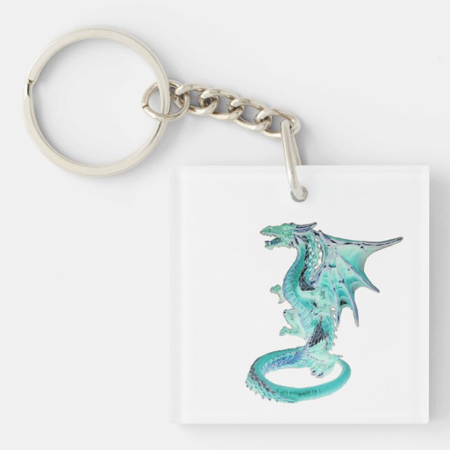 Fantasy Sky Blue Keychain (Front)