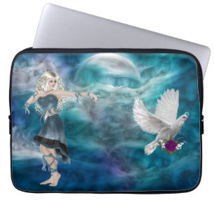 Fantasy Sky Siren Laptop Sleeve