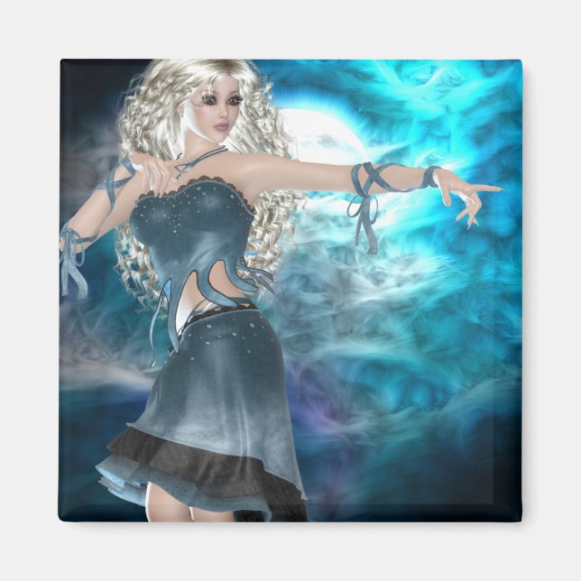 Fantasy Sky Siren Magnet (Front)