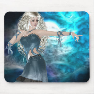 Fantasy Sky Siren Mouse Pad