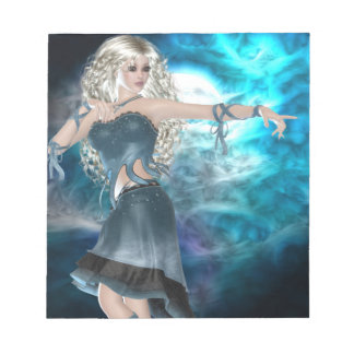 Fantasy Sky Siren Notepad