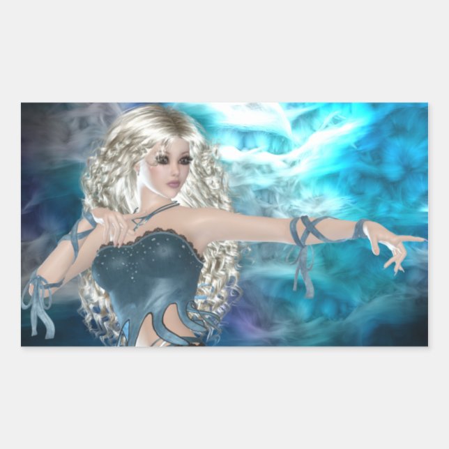 Fantasy Sky Siren Sticker (Front)