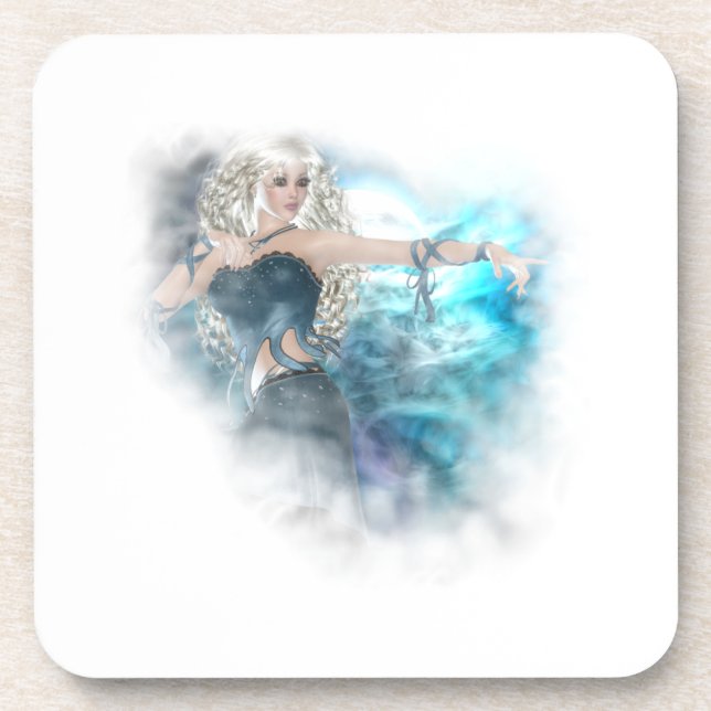 Fantasy Sky Siren Vignette Coaster (Front)